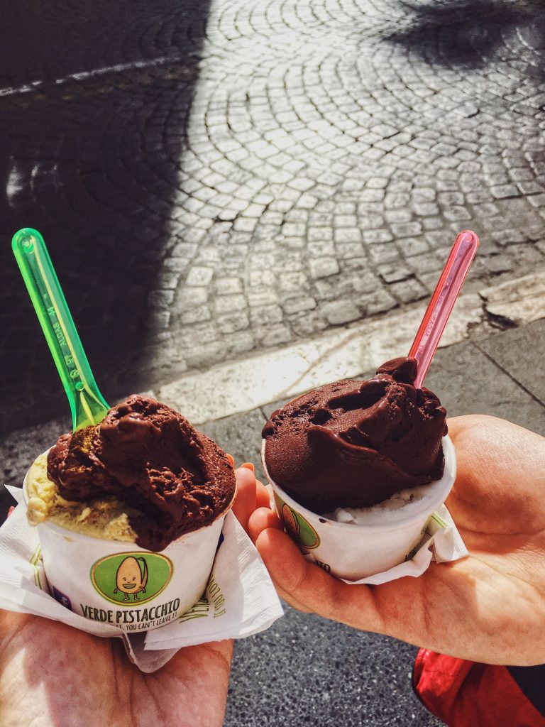 Мороженое в Италии