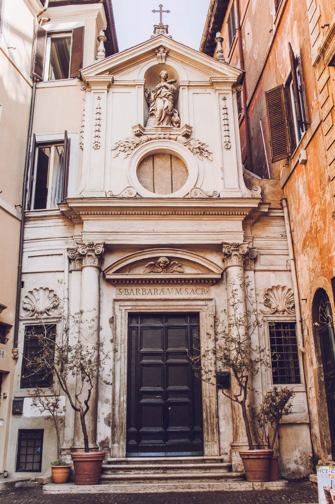 Церковь Святой Варвары в Риме