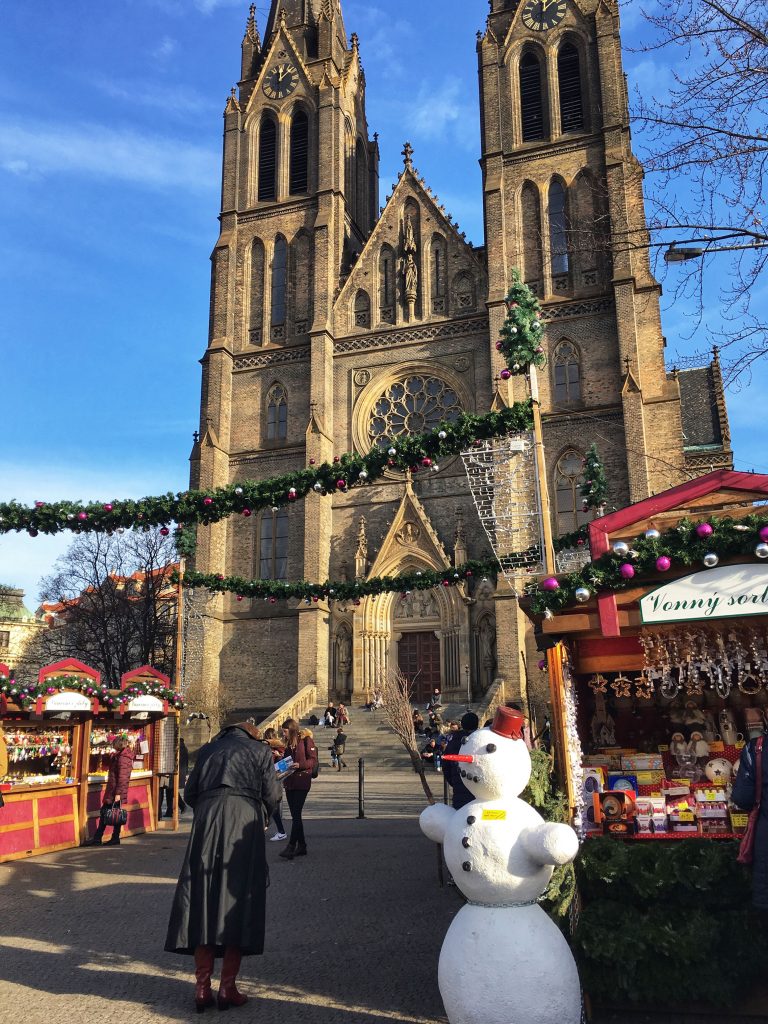 Самая первая рождественская ярмарка в Праге