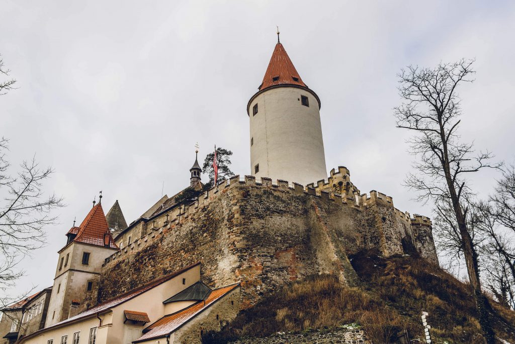Замок Кршивоклат в Чехии