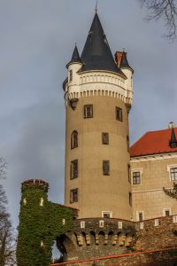 Чешский замок Жлеби