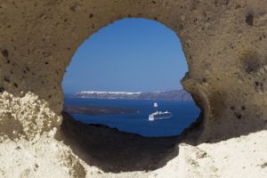 The heart of Santorini