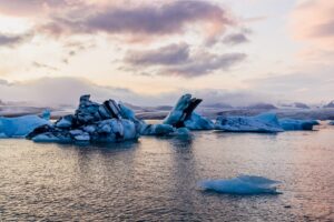 Ледниковая лагуна в Исландии