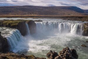 Водопад Годафосс в Исландии