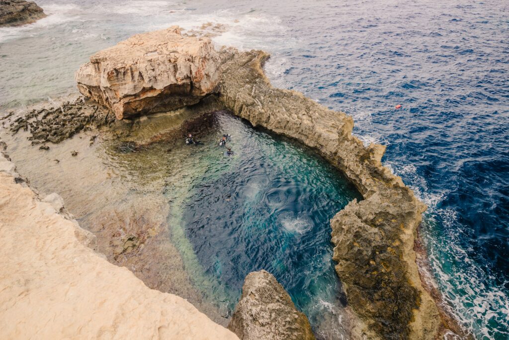 Blue Hole Malta