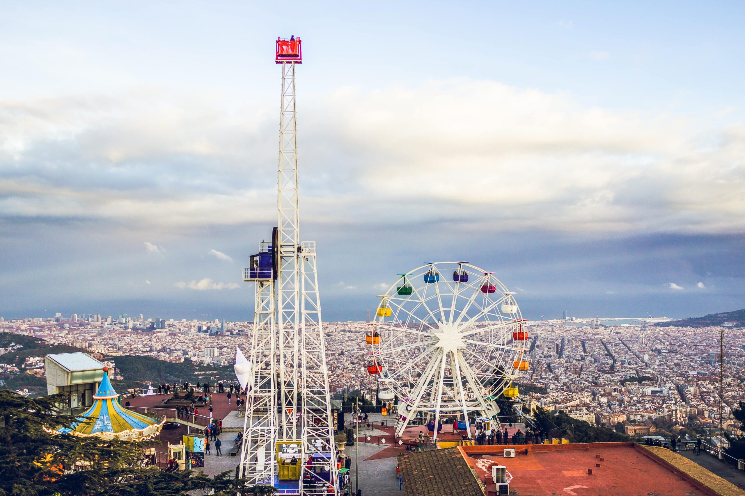 Гора Тибидабо в Барселоне