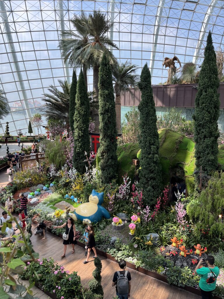 Оранжерея Flower Dome в Сингапуре