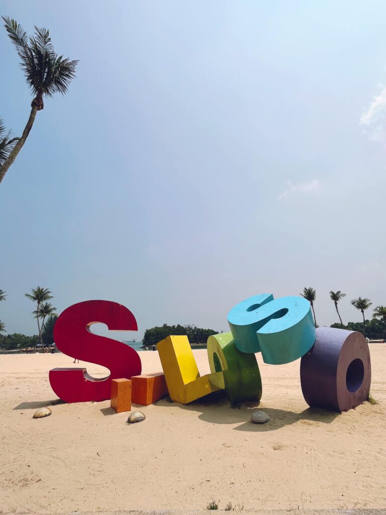 Siloso Beach на острове Сентоса