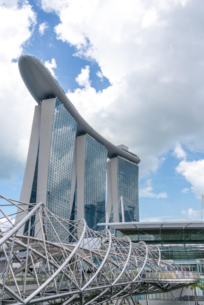 Вид на Marina Bay Sands