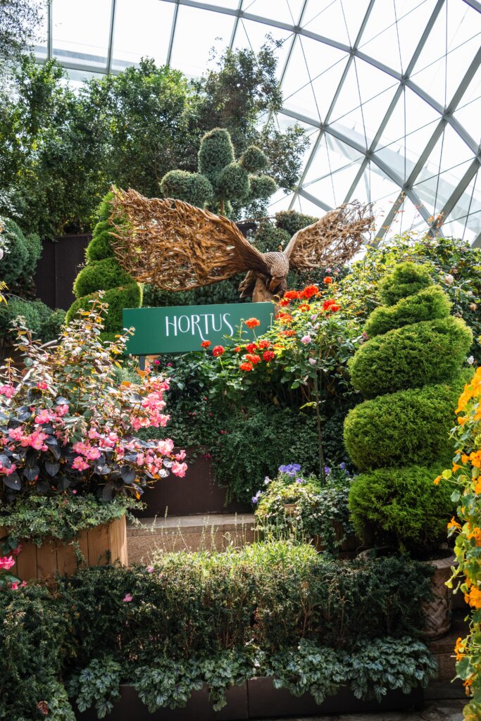 Цветочная оранжерея Flower Dome
