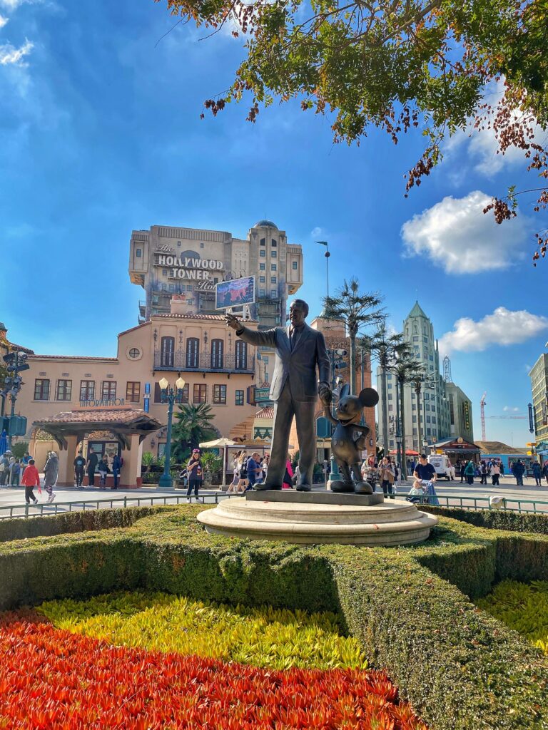 Парк Disneyland Paris в солнечный день